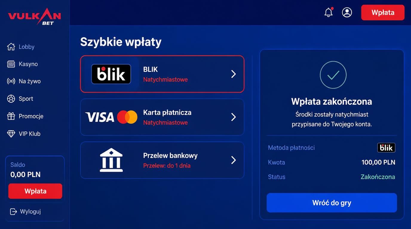 ikona przedstawiająca opcje błyskawicznych wpłat oraz przelewu bankowego z czasem księgowania